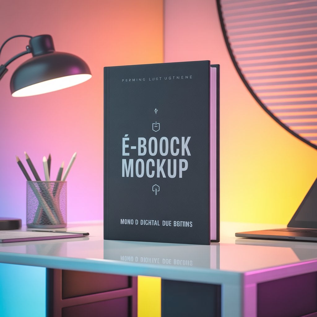 E Book Mockup